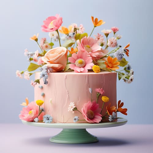 Millesaveurs Charm Cake | Congrats Flowers